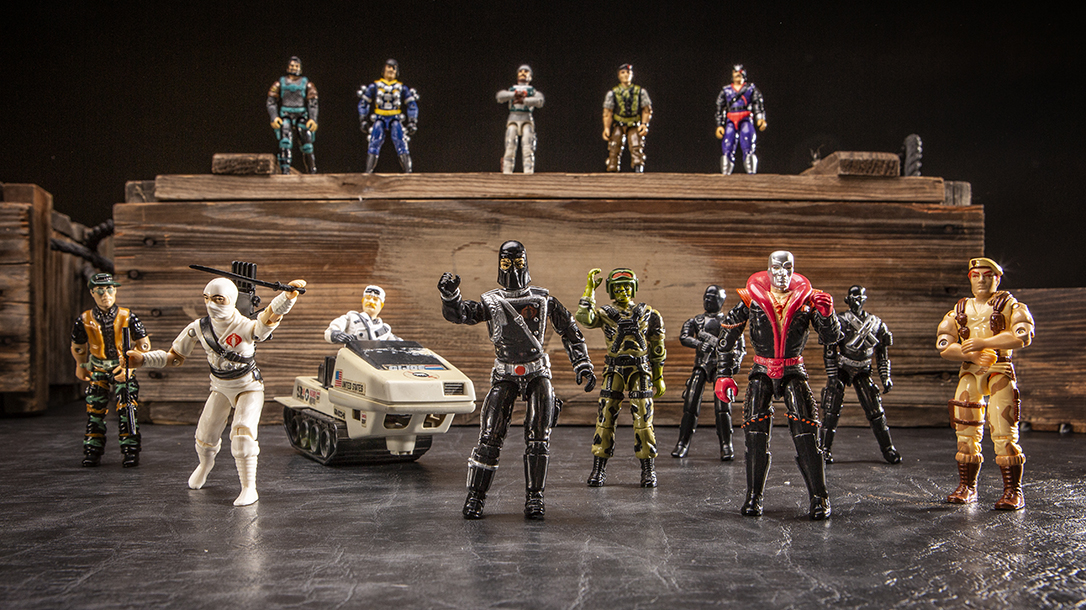 G.I. Joe Collectables shown here, ready for battle!