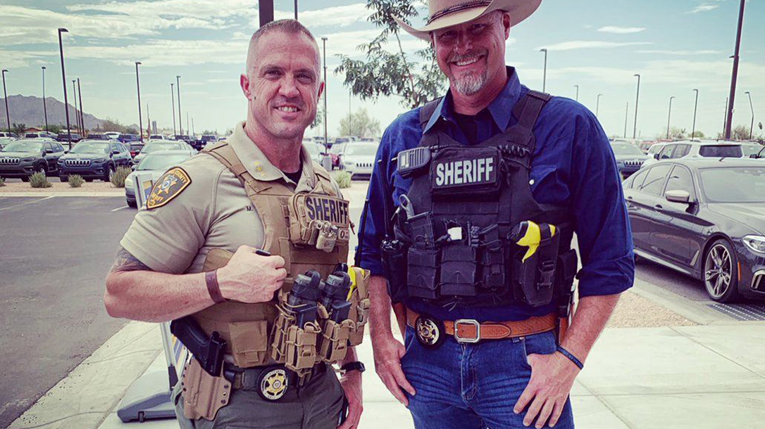 The American Sheriff Mark Lamb at work in Pinal County!