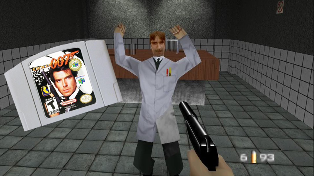 Best retro video games, Goldeneye 007 on Ninitendo 64 was an instant classic.