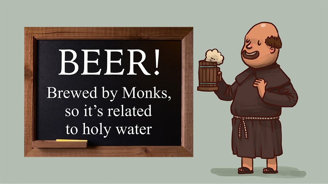 Monk Beer Is a great diet for Lent!