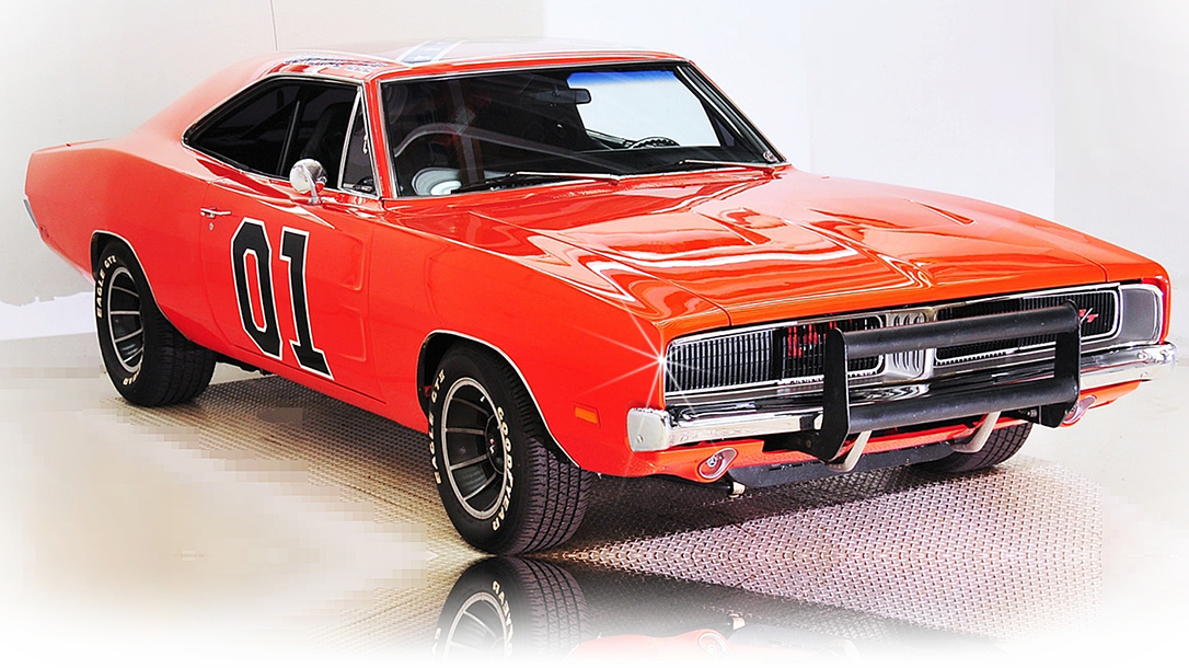 The General Lee is a 1969 Dodge Charger from Dukes of Hazard.