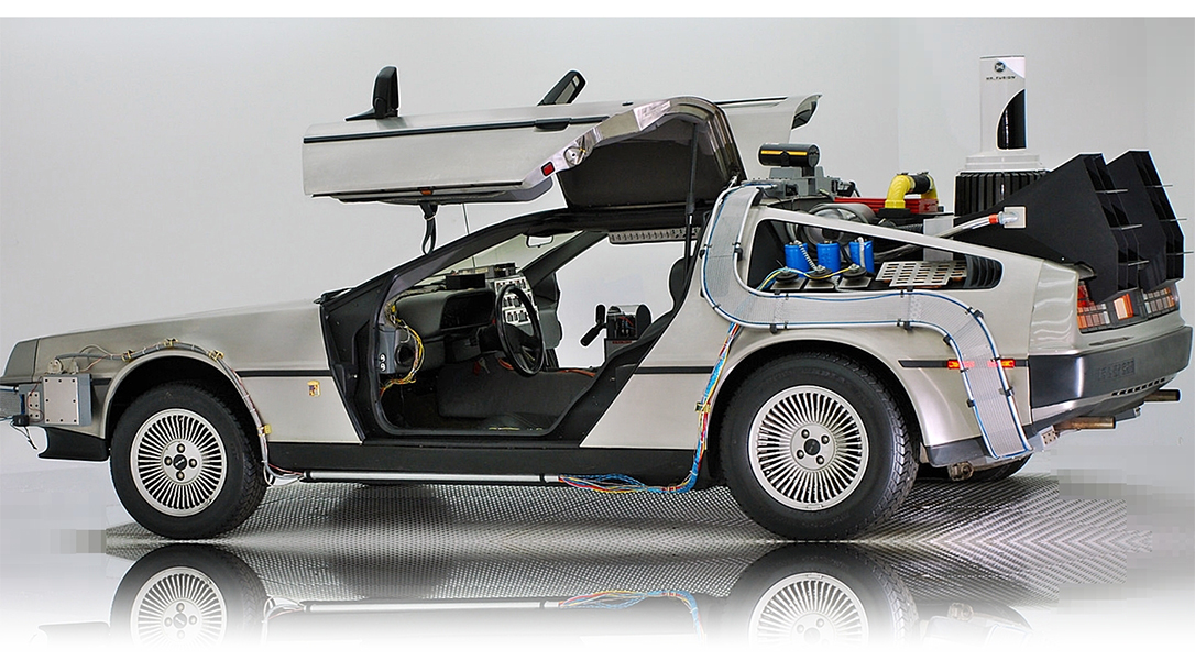 Regocnizable by people all over the planet, The Back To The Future Delorean is an Icon.