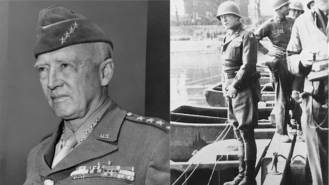 General Patton urinated in the Rhine River in 1945!