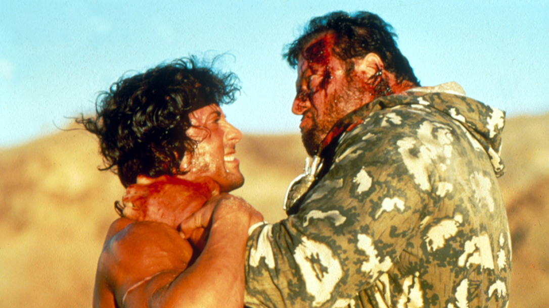 Rambo always liked to battle the Soviet Union in his epic action movies!