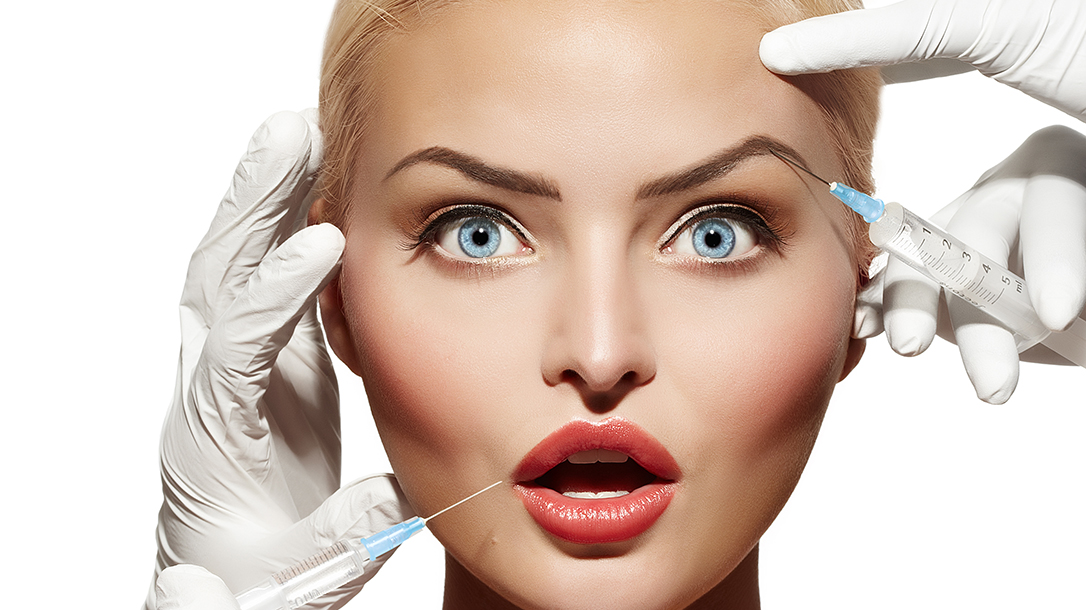 Getting botox injections and trying to look young can be painful!