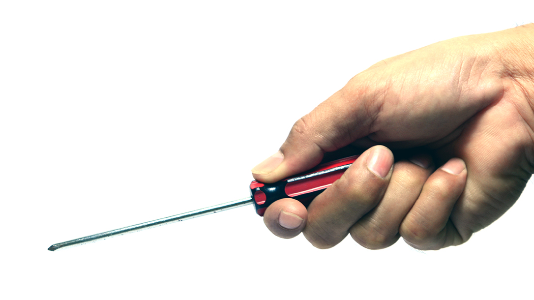 A screwdriver can be used as an EDC tool.