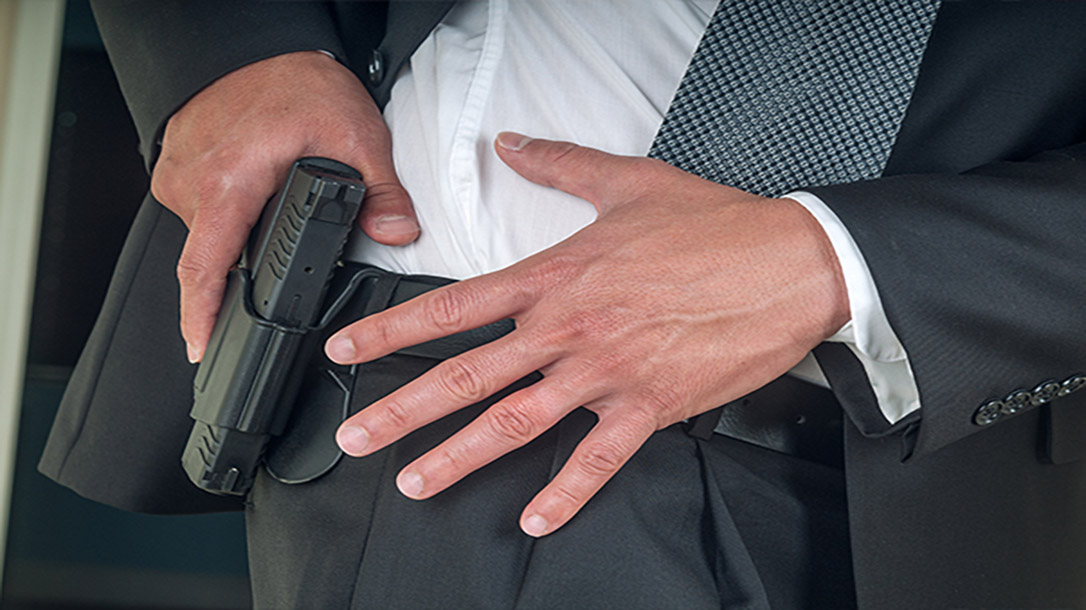 CCW in business attire is the standard for executive protection.