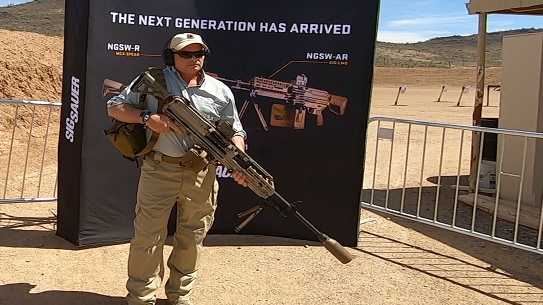 The Sig Sauer XM250 is the army's next generation machine gun