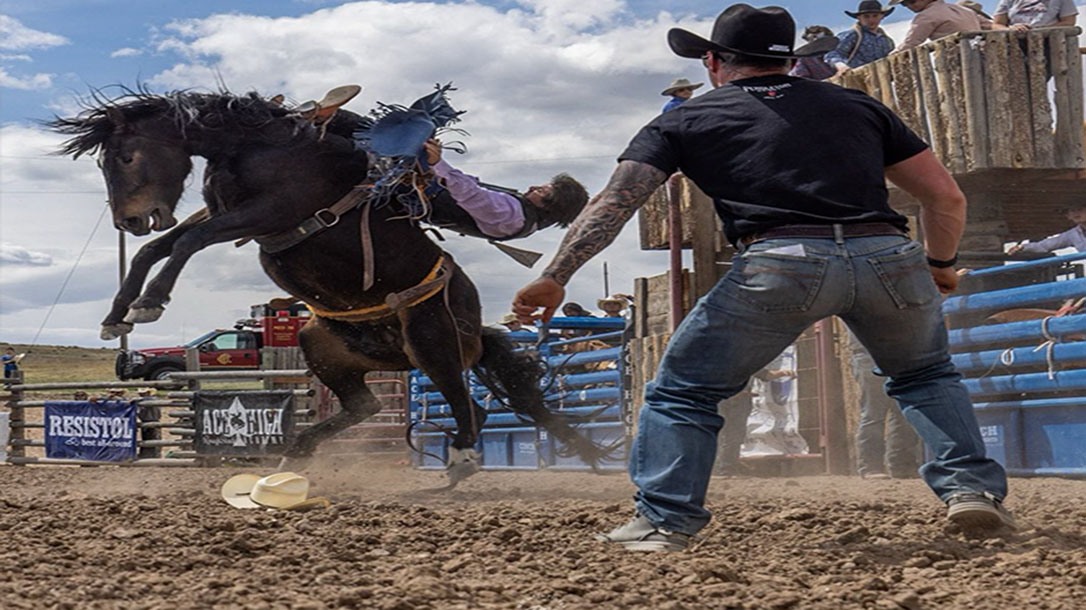 It's every rodeo cowboys dream to last 8 seconds on the big stage.