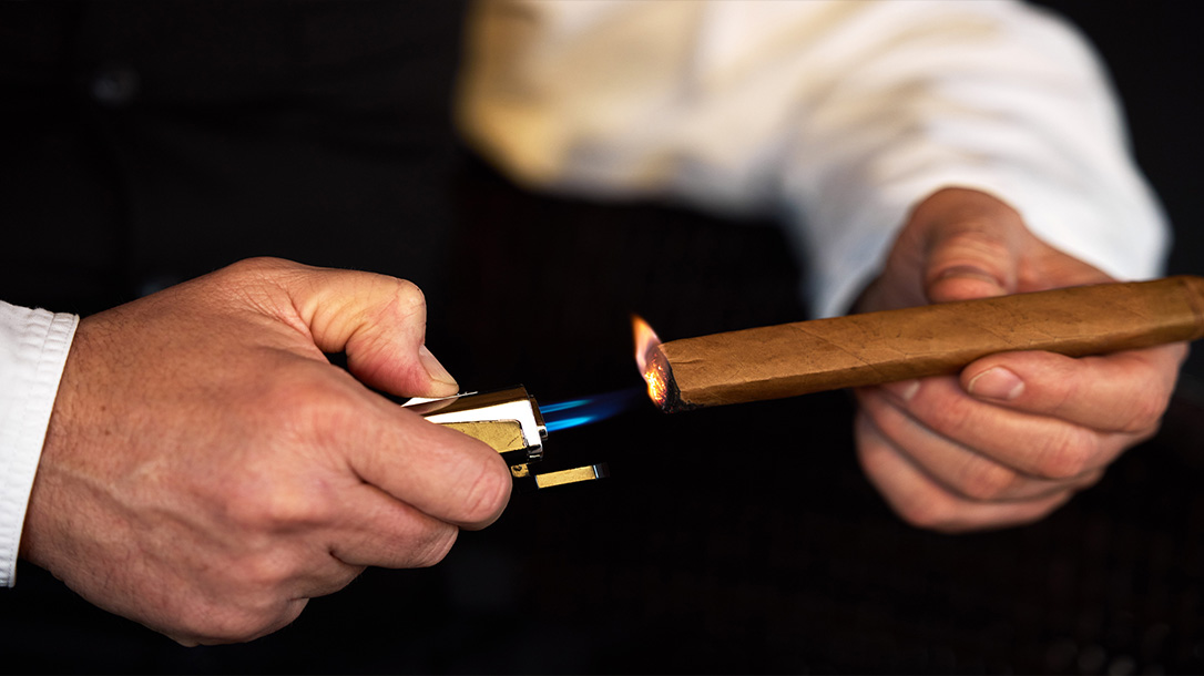 Learning how to light a cigar correctly is an important skill set.