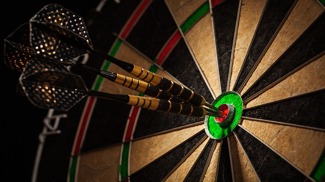 Becoming good at dart throwing should be on the top of every mans list.