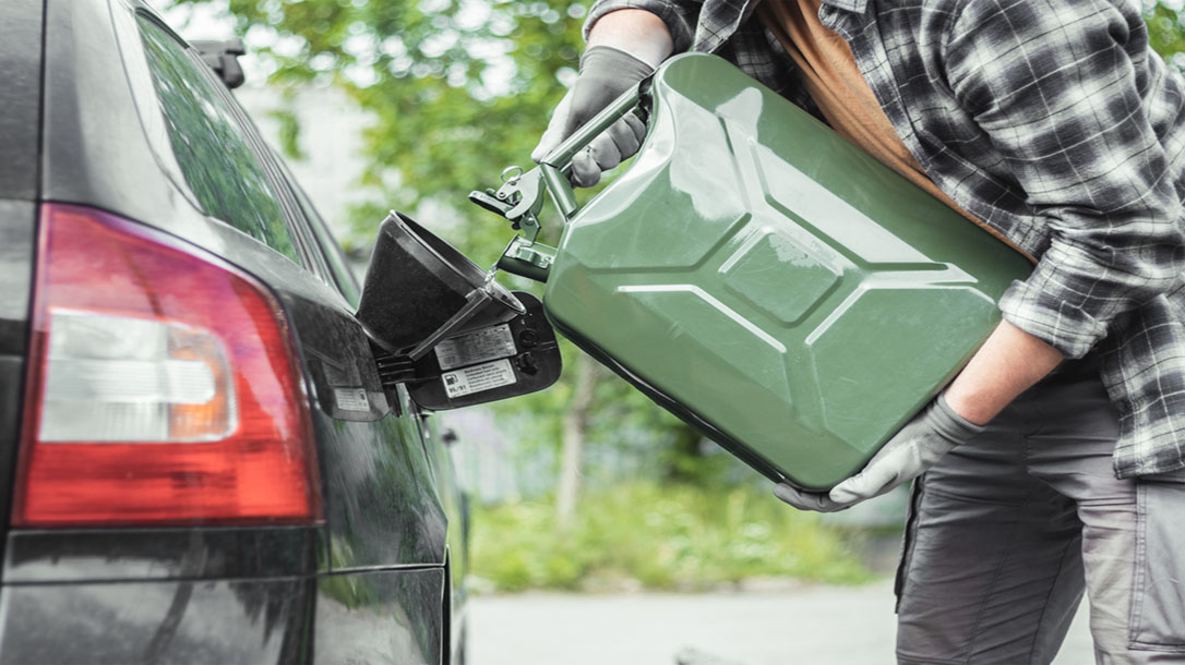 Know how to siphon gas out of a car so you and your family aren't left stranded.