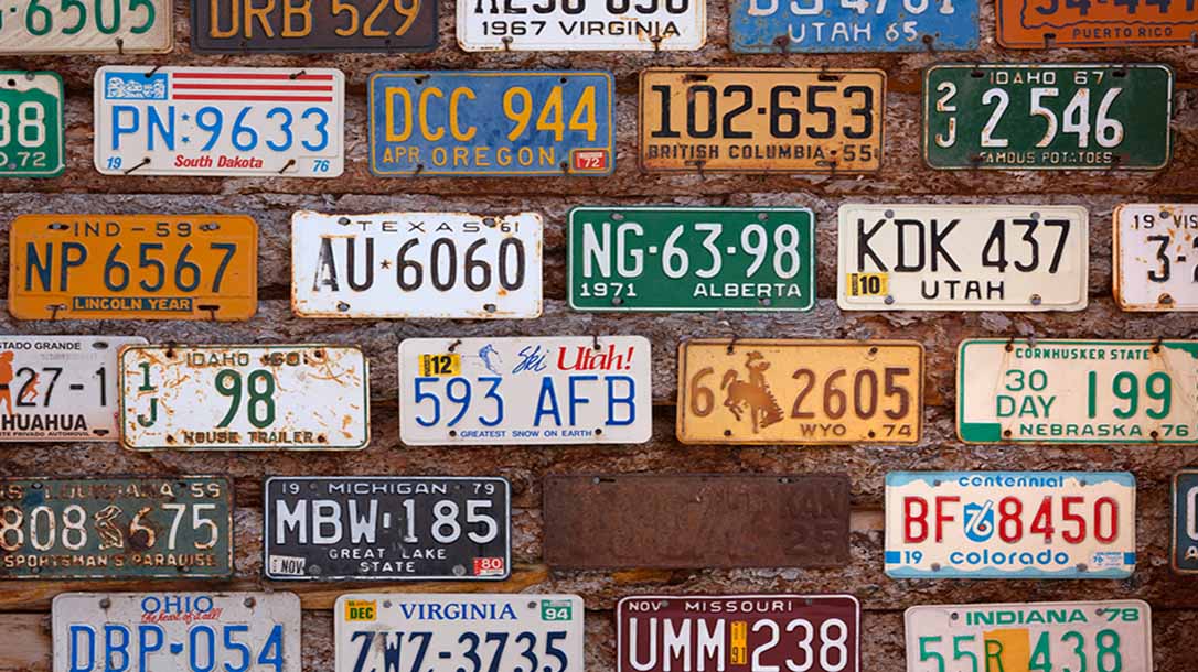 Collecting things like vintage automobile license pates is high on the list of mantiques.