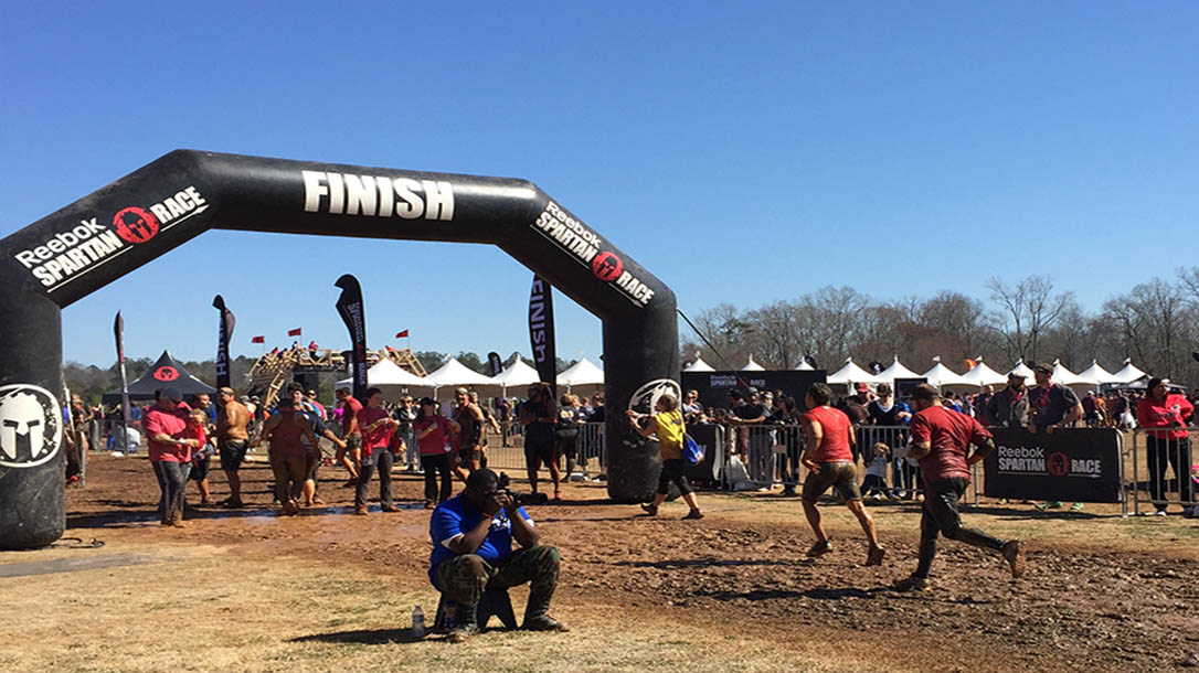 Competing and finishing your first Spartan Race.