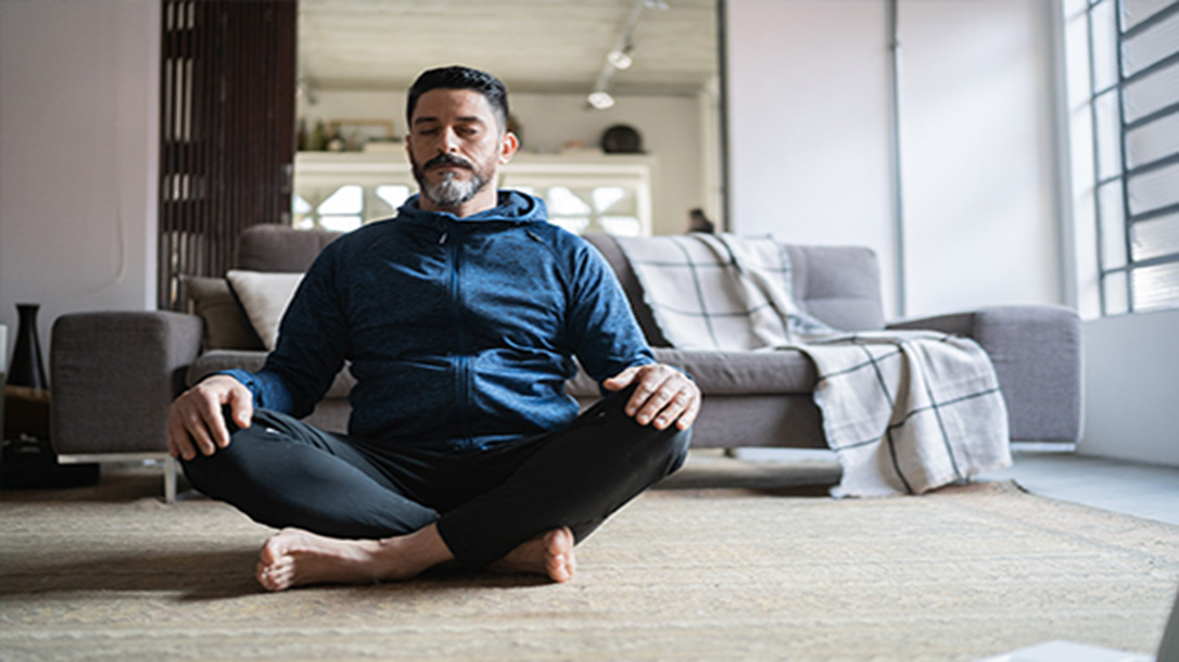 men doing yoga may not be something you are used to hearing, but its great for stress, your health and your overall fitness.
