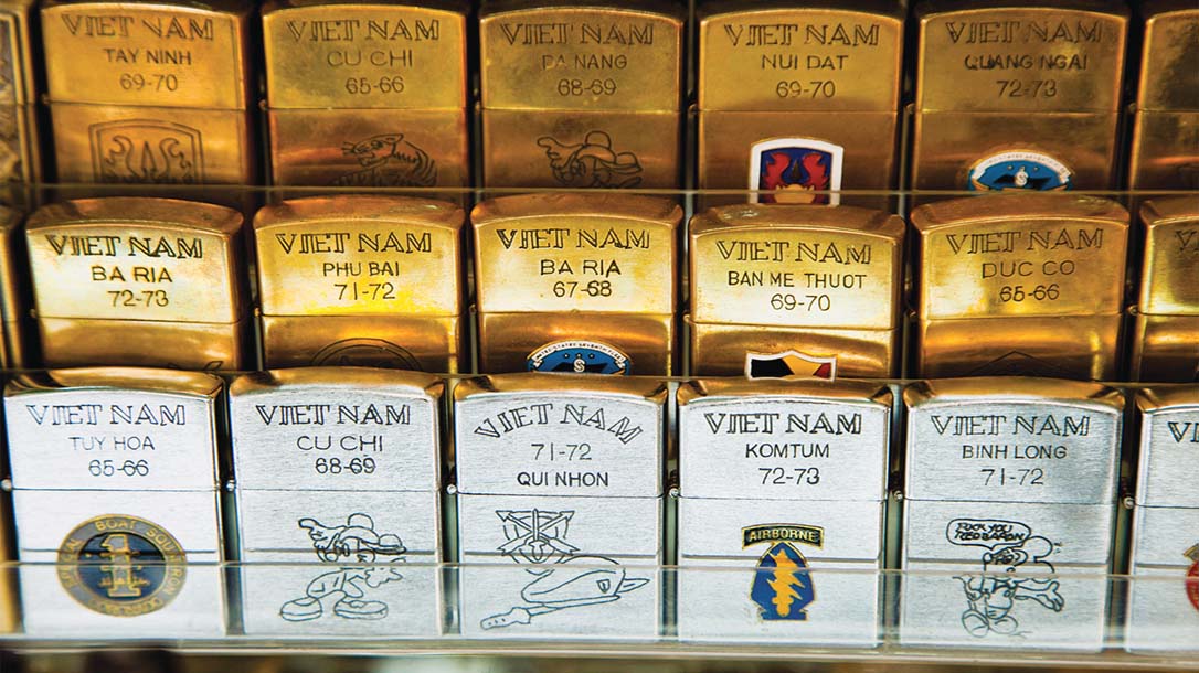 Zippo lighter from every branch of the armed forces are highly coveted and collected by people across the world.