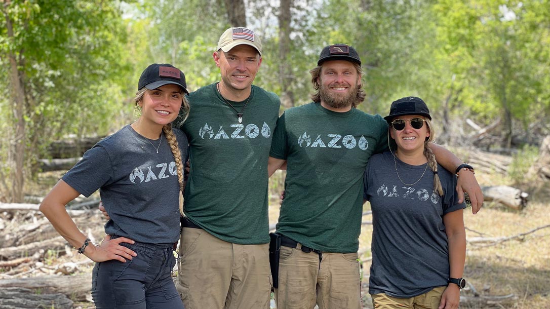 The backbone of Wazoo Gear, both in serious mode and having fun as they do every day.