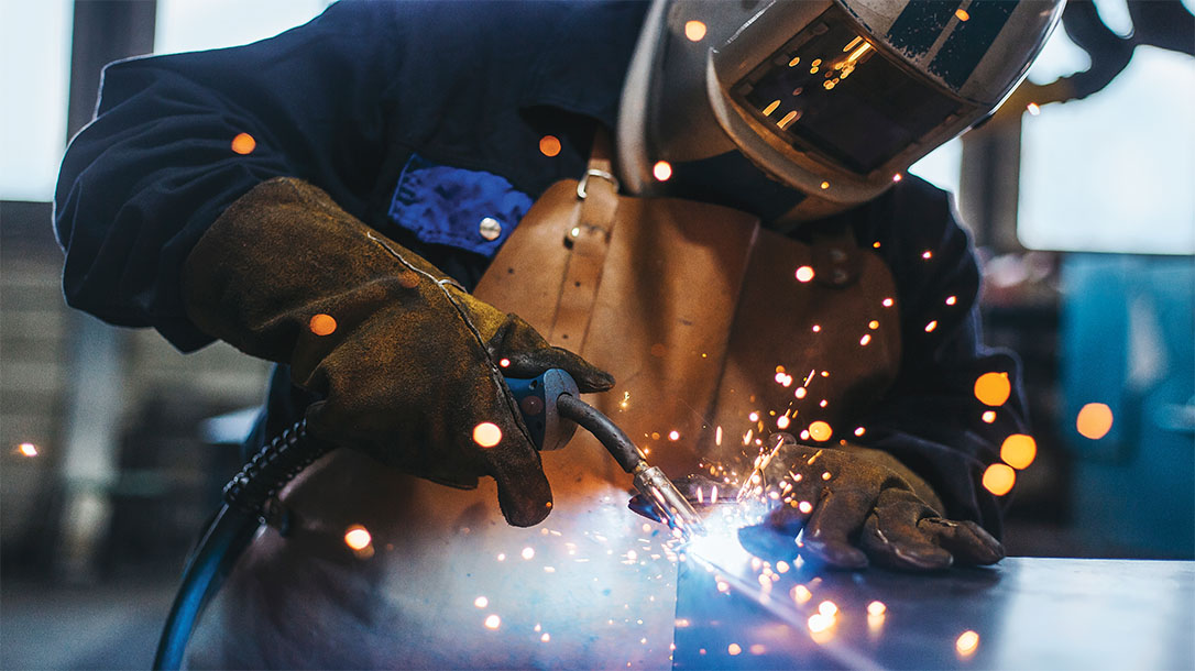 Learning a trade like welding can lead to many high paying blue collar jobs in the industrial field.